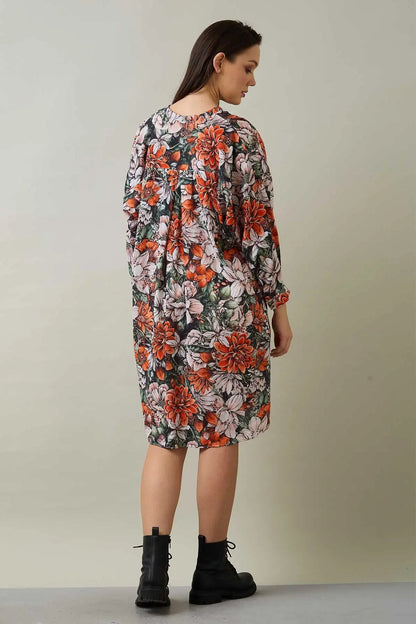 Printed Cotton Oversized Dress SNEHA B